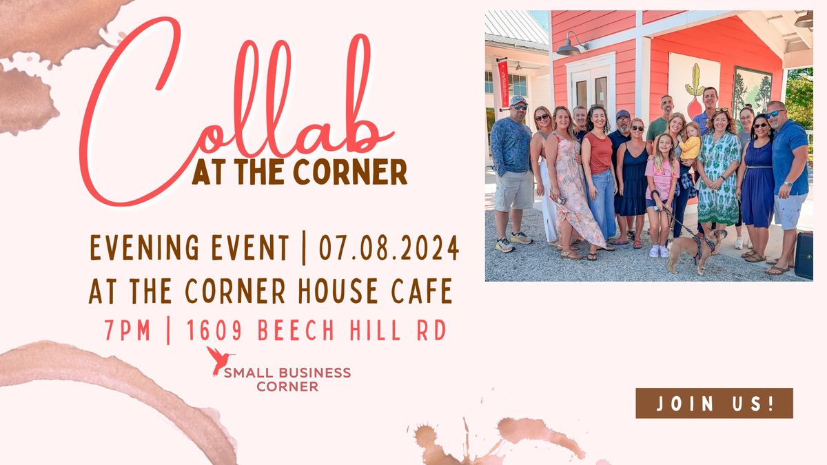 Collab at the Corner - Small Business Meet Up