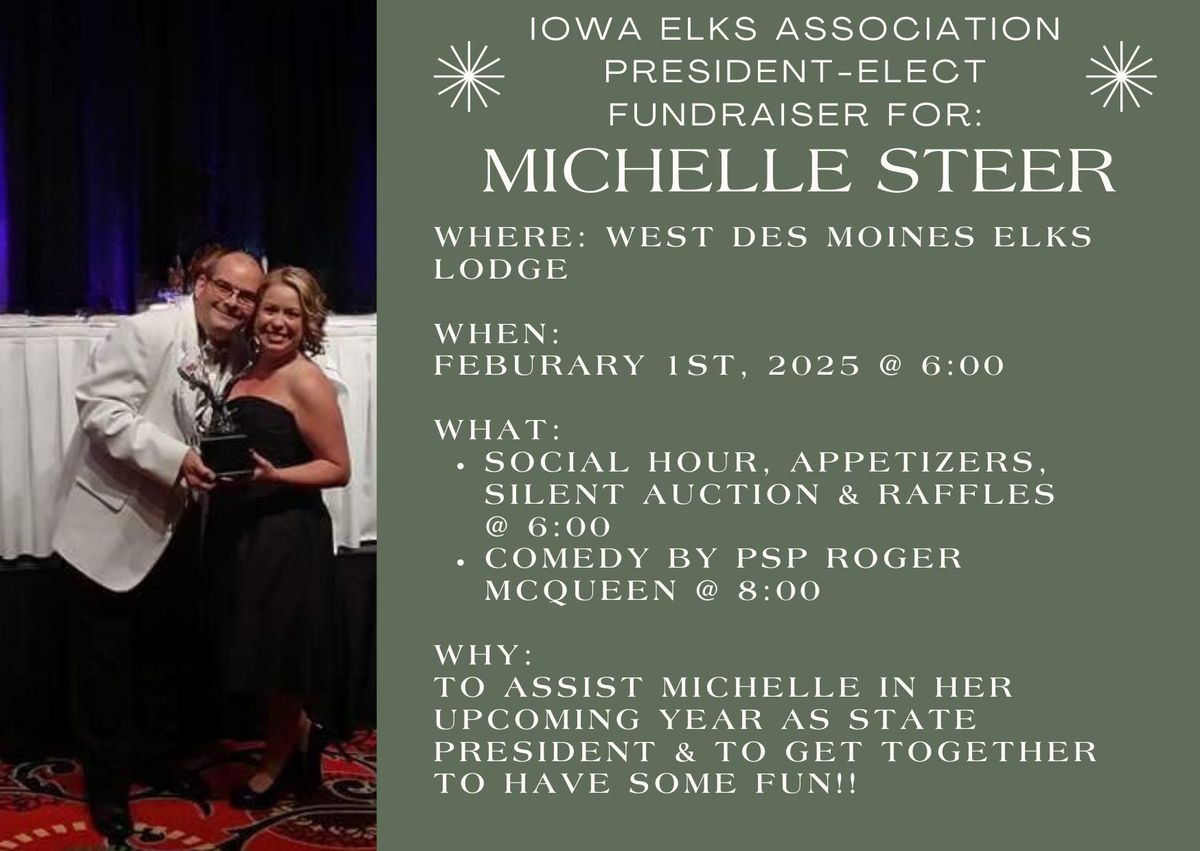 President-Elect Fundraiser for Michelle Steer