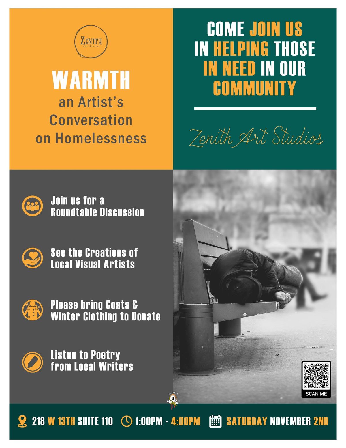 Warmth: an Artist's Conversation on Homelessness 