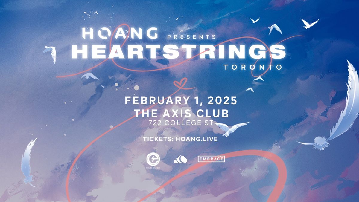 Hoang @ The Axis Club | February 1st