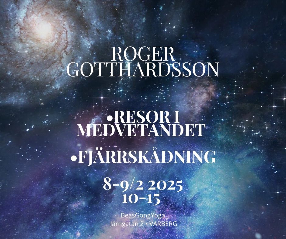 Resor i medvetandet- Fj\u00e4rrsk\u00e5dning Roger Gotthardsson 