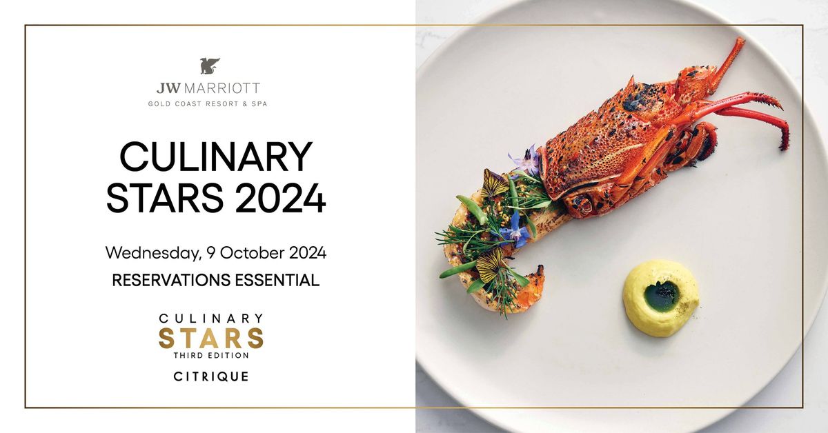 Culinary Stars 2024 Showcase, 9 October 2024