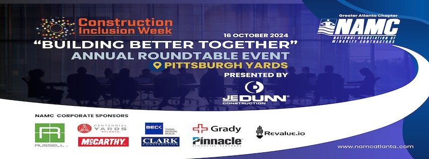 NAMC Annual Roundtable Event - Construction Inclusion Week