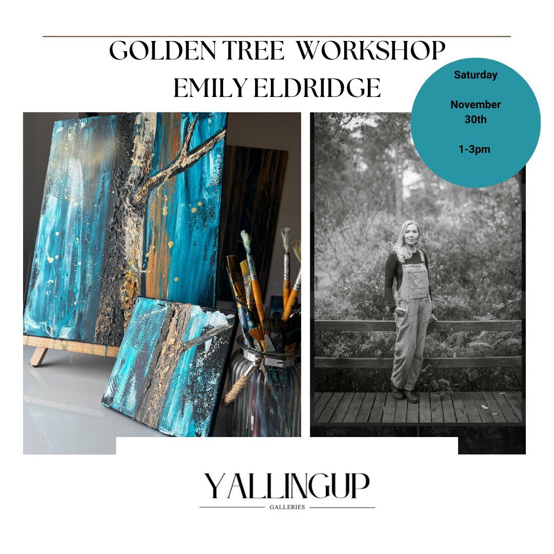 Golden Tree Texture Class With Emily Eldridge