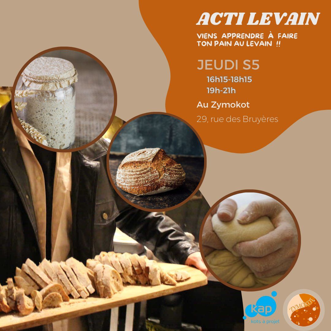 Apprends \u00e0 faire ton pain au levain! 