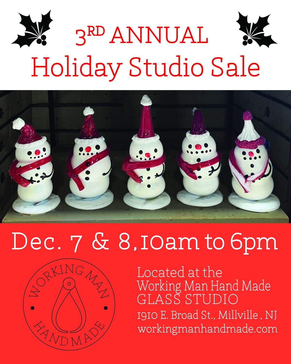 3rd Annual Holiday Studio Sale