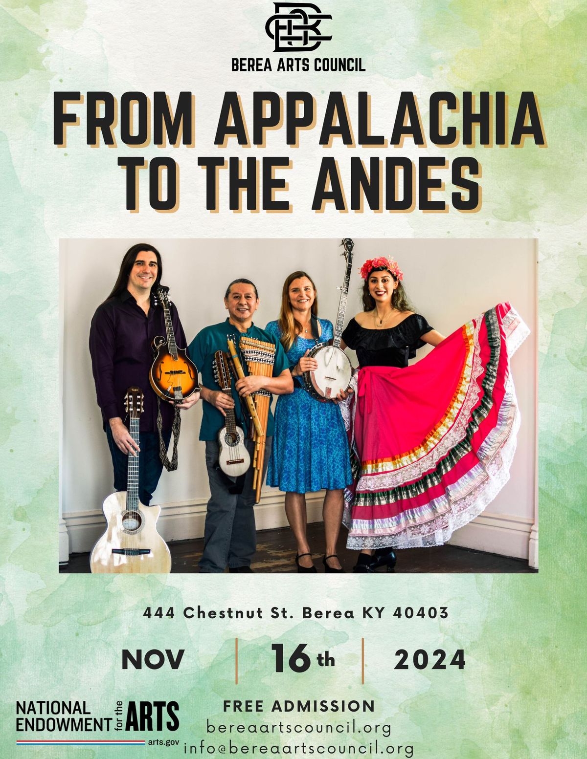 From Appalachia to the Andes