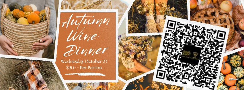 Autumn Wine Dinner