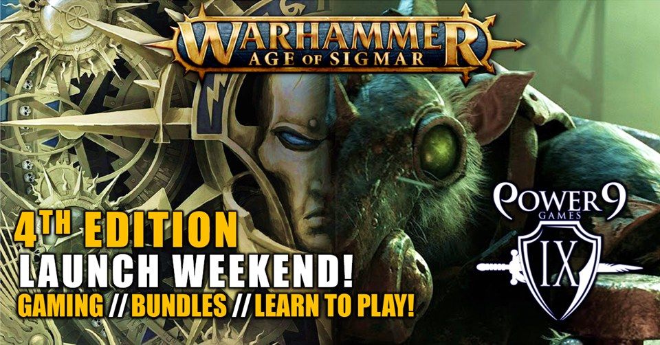 AOS: 4th Edition Launch Weekend!