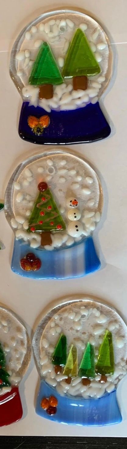 Fused Glass Snow Globe Class!