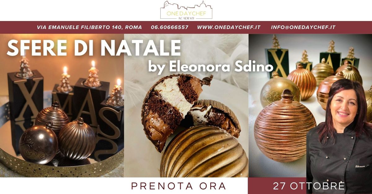 SFERE DI NATALE con Eleonora Sdino - 27 OTTOBRE 2024