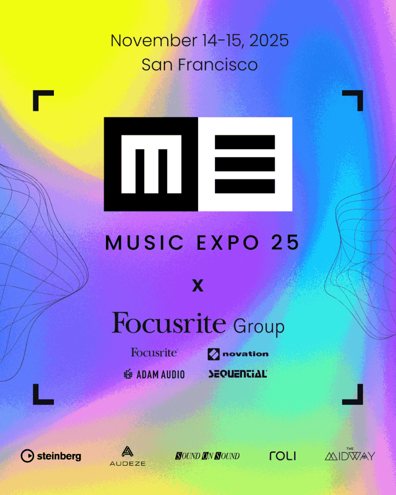 2025 Music Expo - Saturday at The Midway - San Francisco