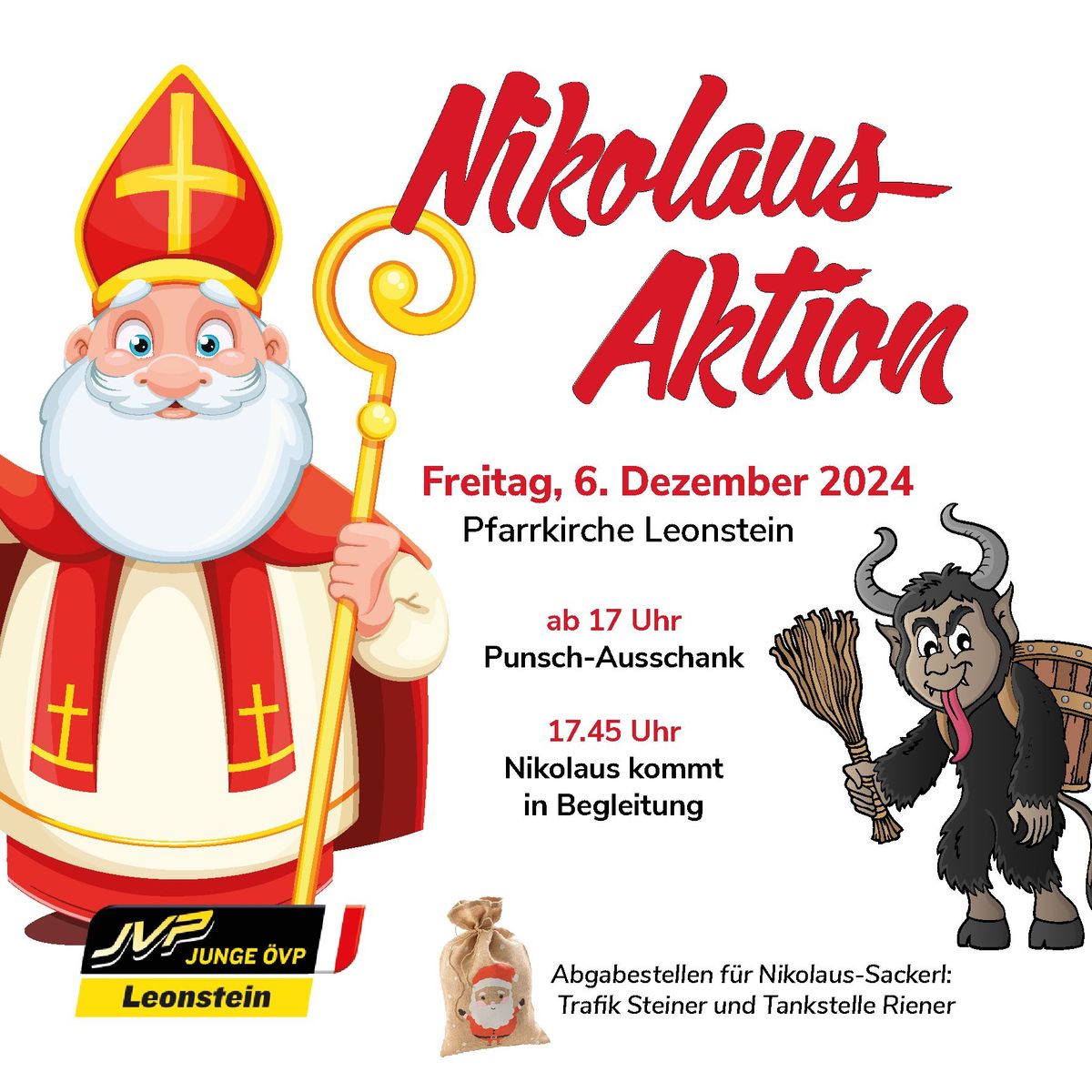 Nikolaus-Aktion der JVP Leonstein