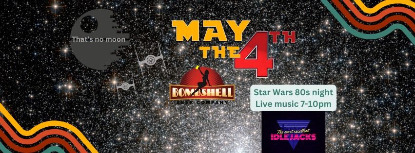 May the 4th Star Wars 80s night!