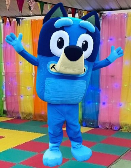 Join that imaginative Blue Pup at Bounce at the Barn!