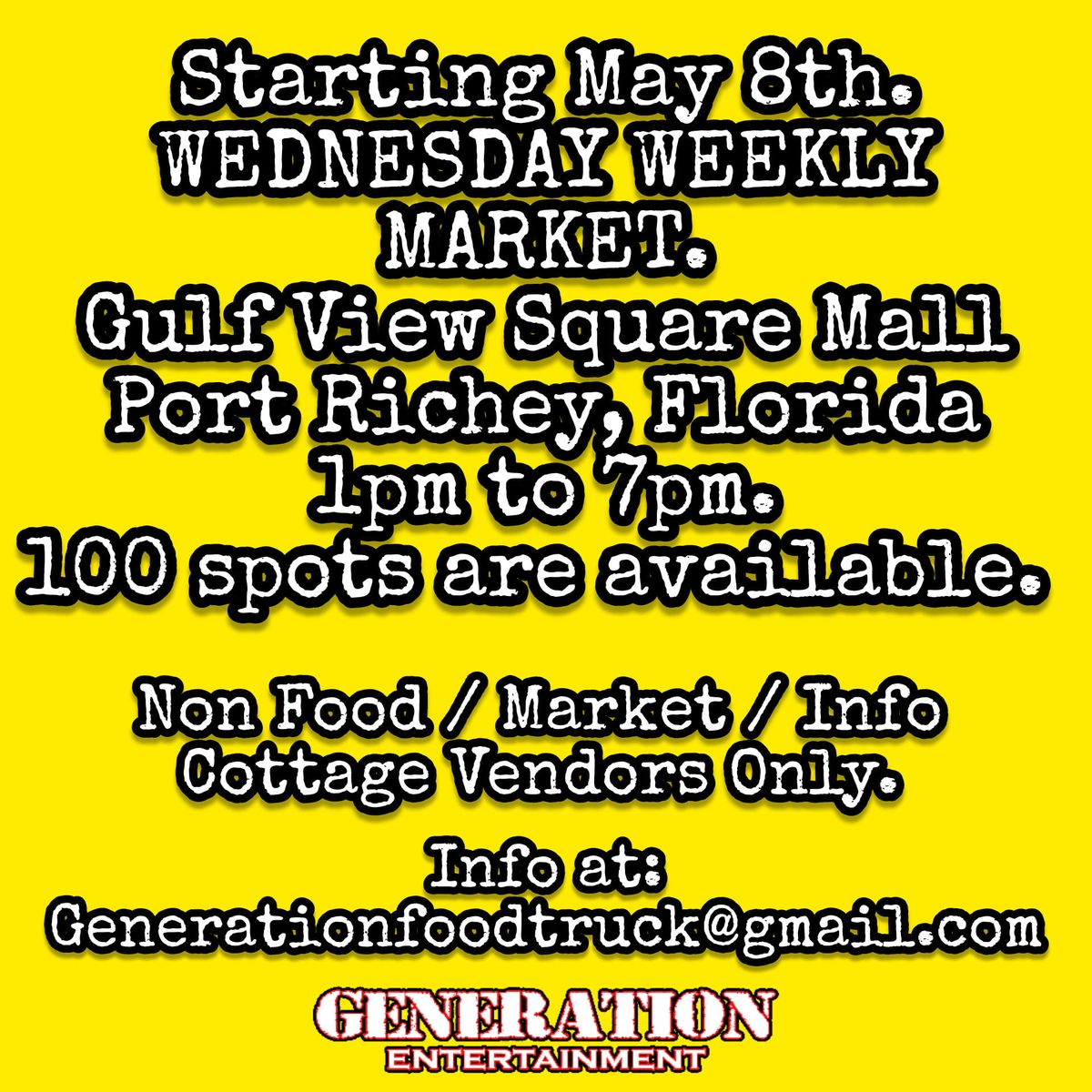Wednesday Weekly Market - Port Richey, Florida