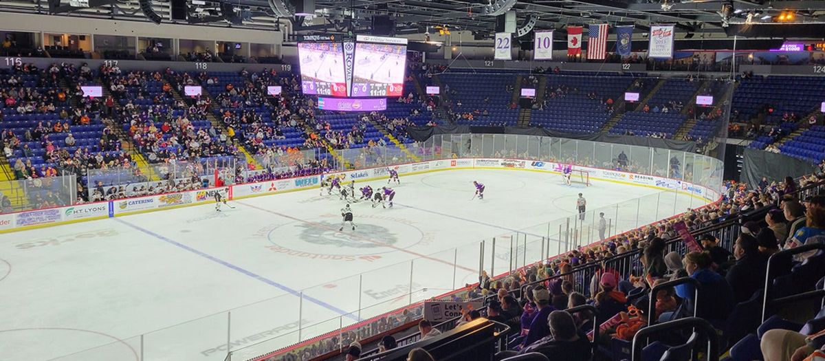 Reading Royals at Wheeling Nailers at Wesbanco Arena