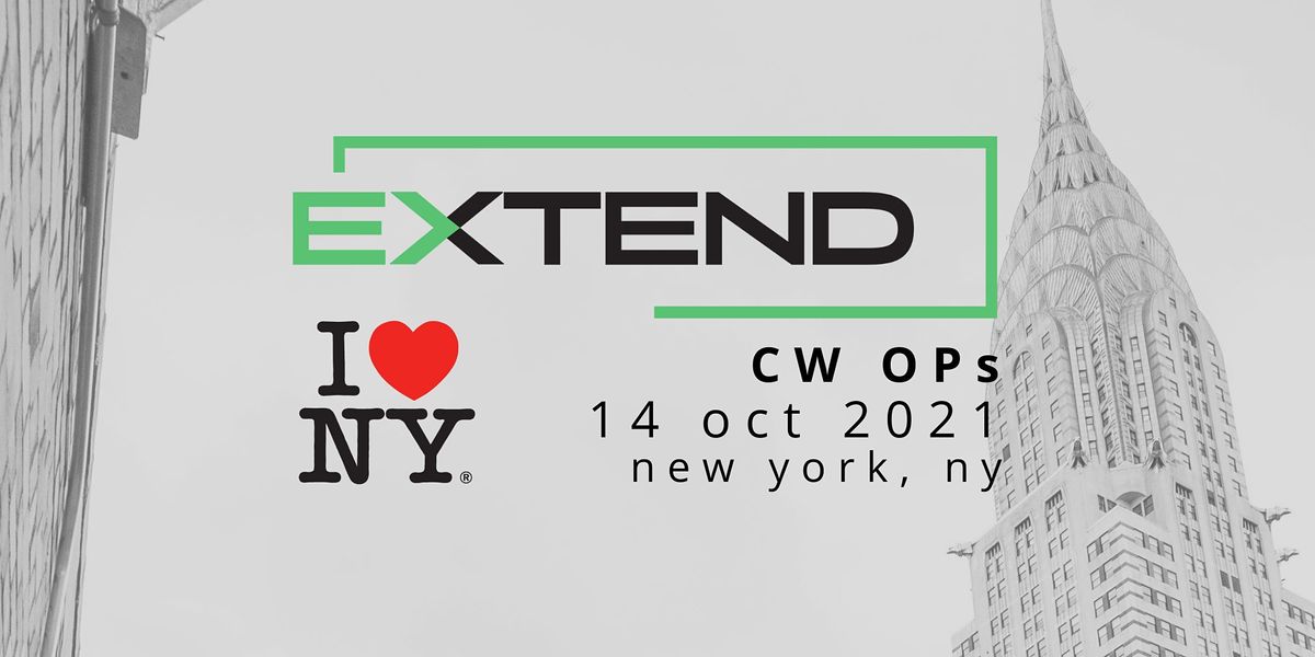 CW Ops NYC - 3 Events in 1