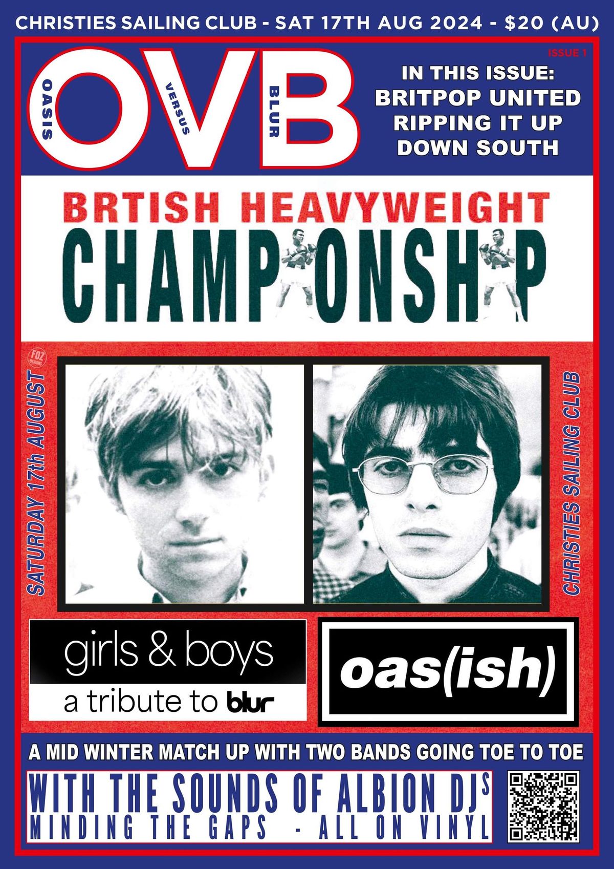 Britpop United down south - Oasis vs Blur
