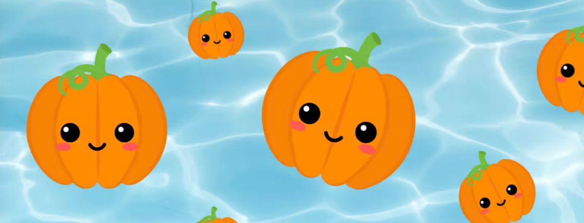 Pumpkin Pool Splash