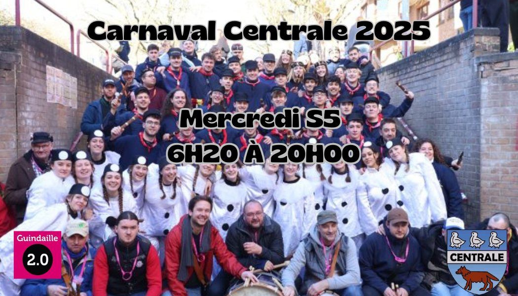 CARNAVAL CENTRALE 2025 - 5 mars (S5)