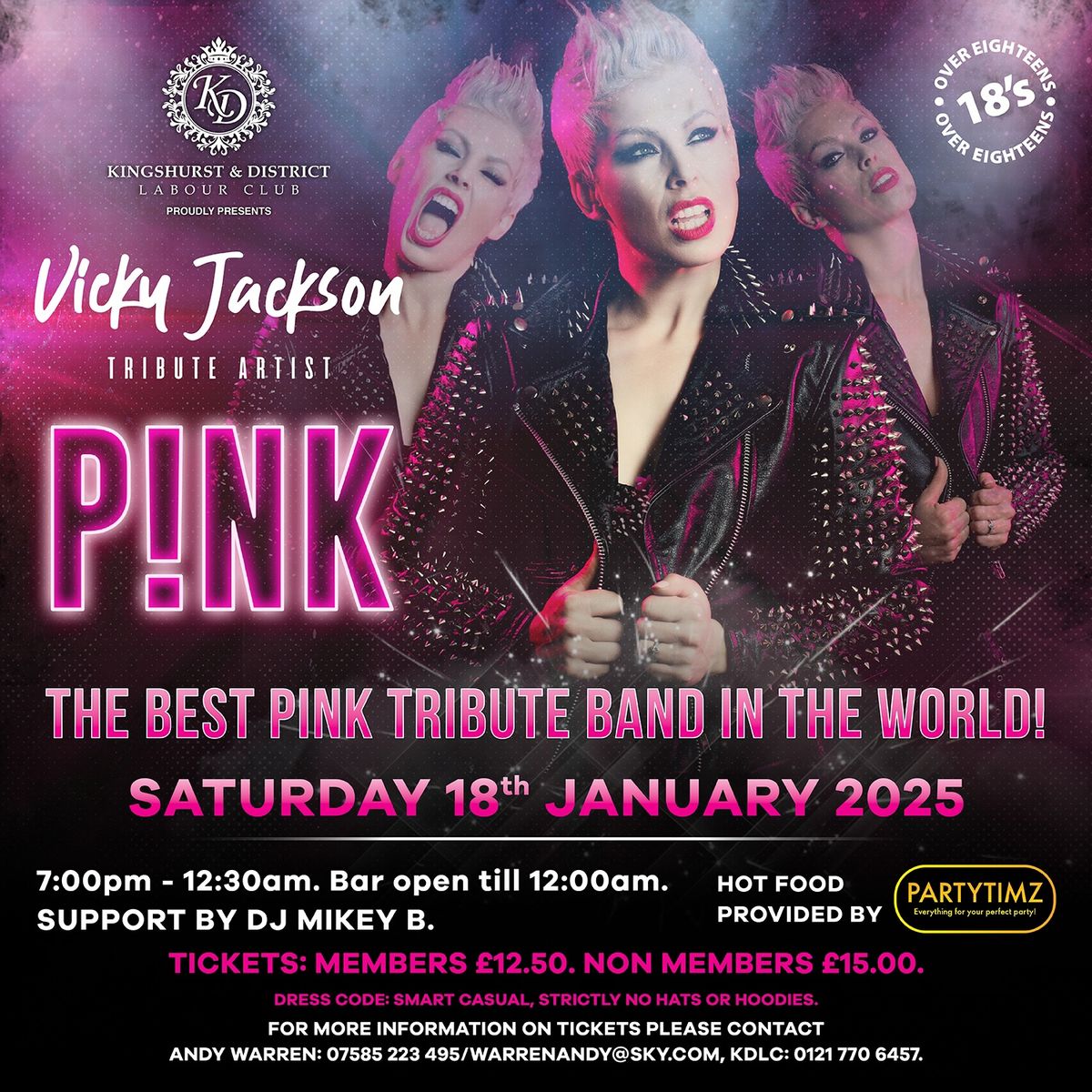 Vicky Jackson as PINK