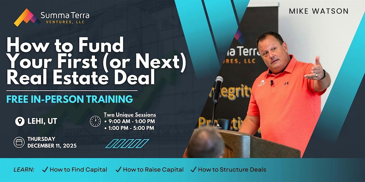 How to Fund Your First (or Next) Real Estate Deal