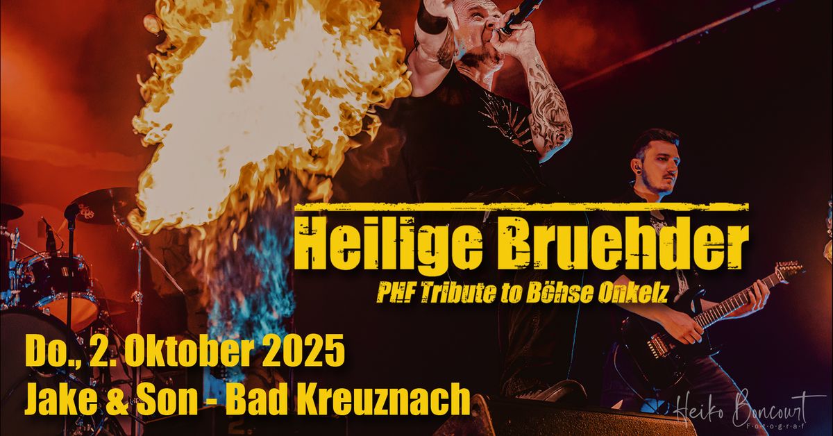 02.10.2025 - Heilige Bruehder live in Concert