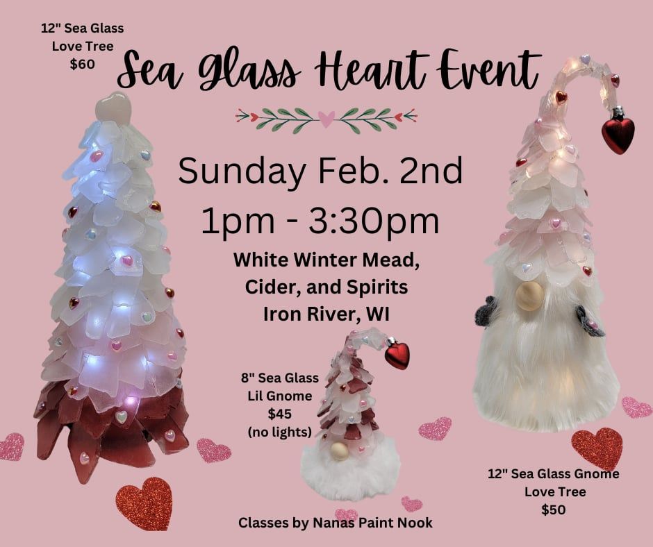 Sea Glass Heart Event