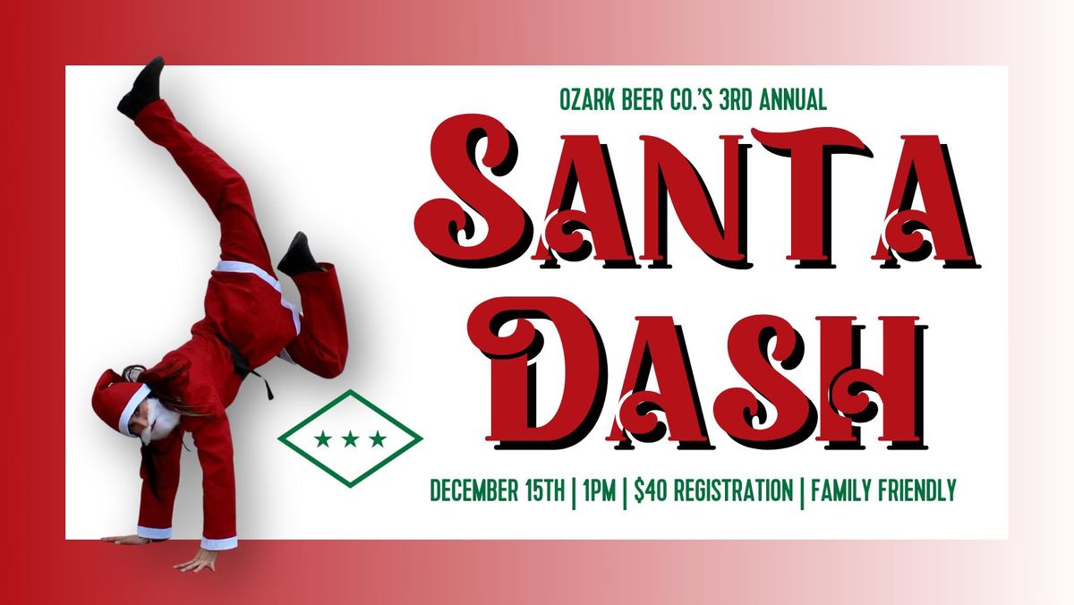 Ozark Beer Co. 3rd Annual Santa Dash