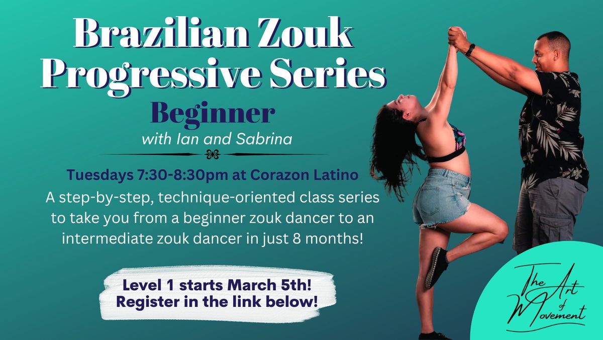 Brazilian Zouk Progressive Series - Beginner