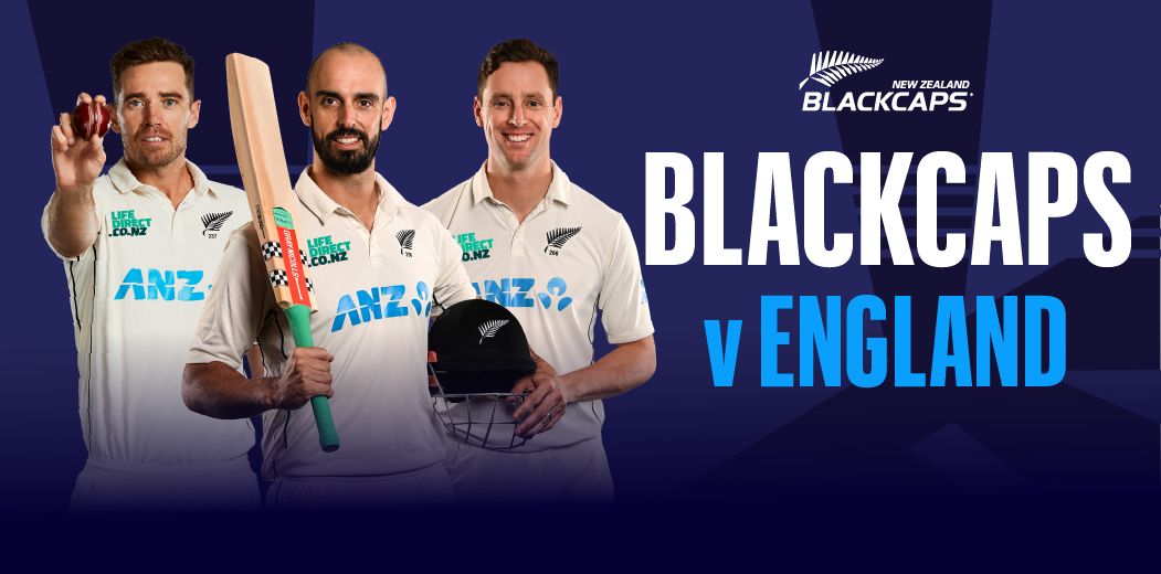 BLACKCAPS v England 3rd Test