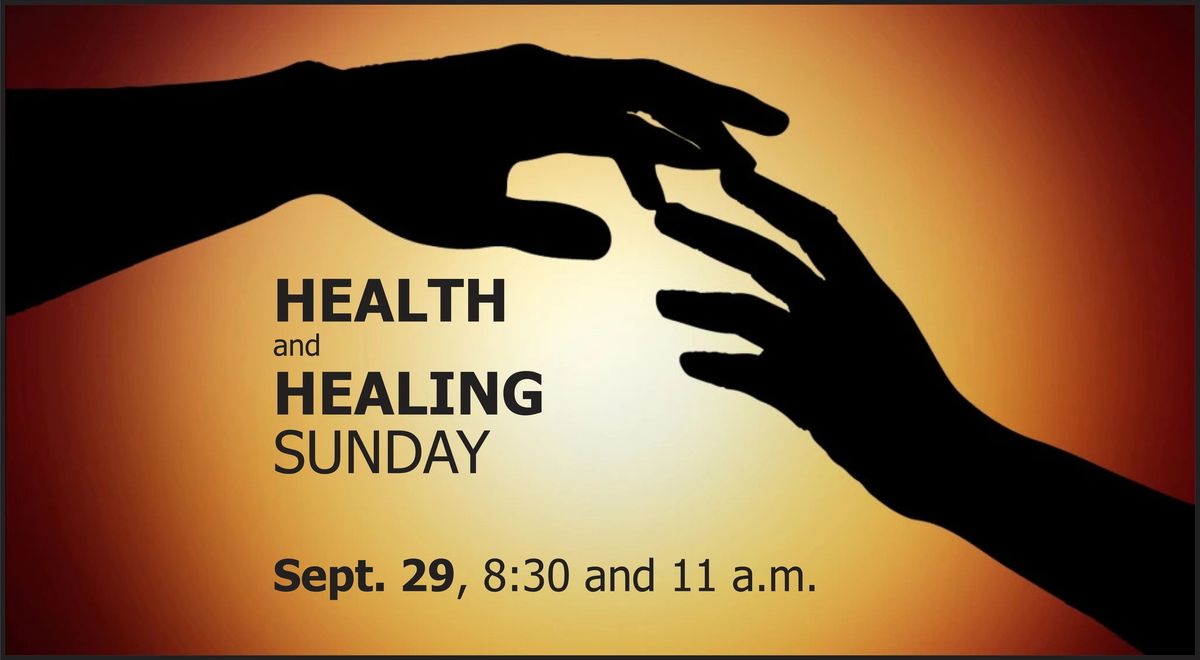 Health and Healing Sunday