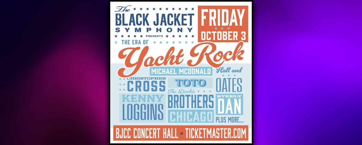 The Black Jacket Symphony - The Era of Yacht Rock at Montgomery Performing Arts Centre