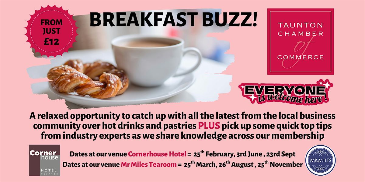 Breakfast Buzz - start your working day with a buzz!!