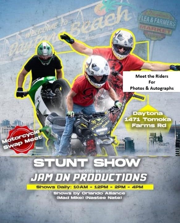 Daytona Beach Bike Week Motorcycle Stunt Show Feb 28th-Mar 9th 1471 Tomoka Farms Rd