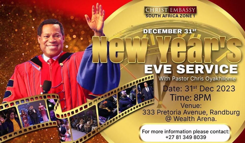 New Year's Eve Service with Pastor Chris Oyakhilome