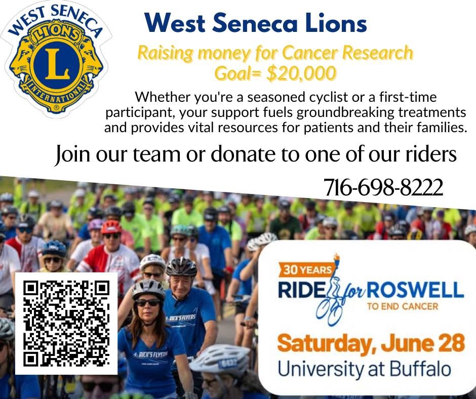 West Seneca Lions - Ride for Roswell