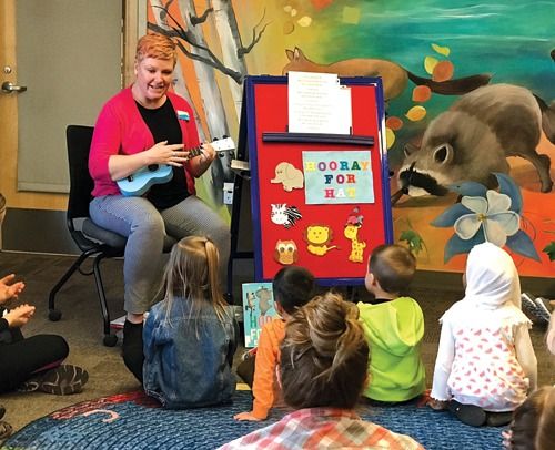 Story Time at the Library & Stay and Play after!  FREE ages 3-5 and caregivers