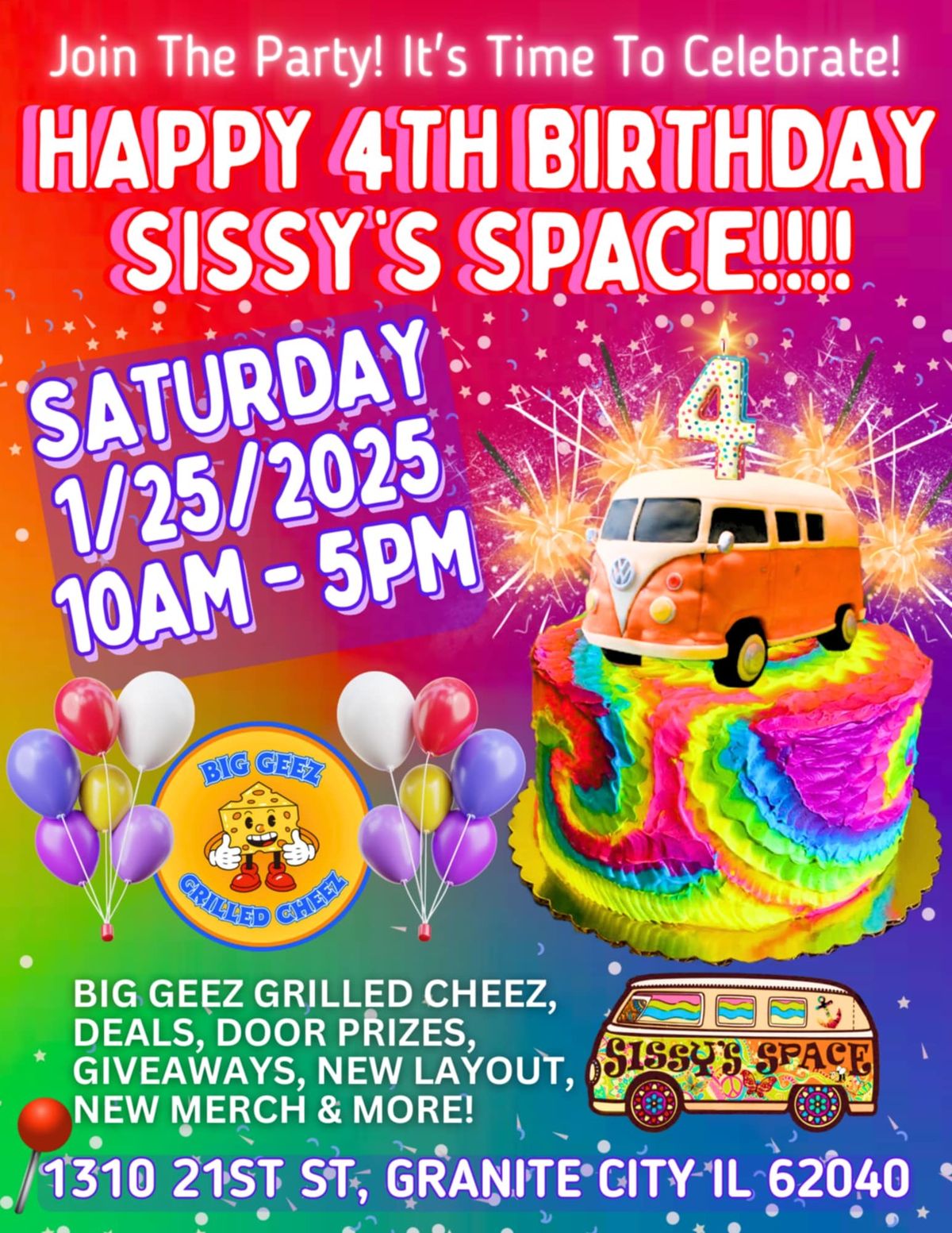 Sissy\u2019s Space celebrates 4 YEARS