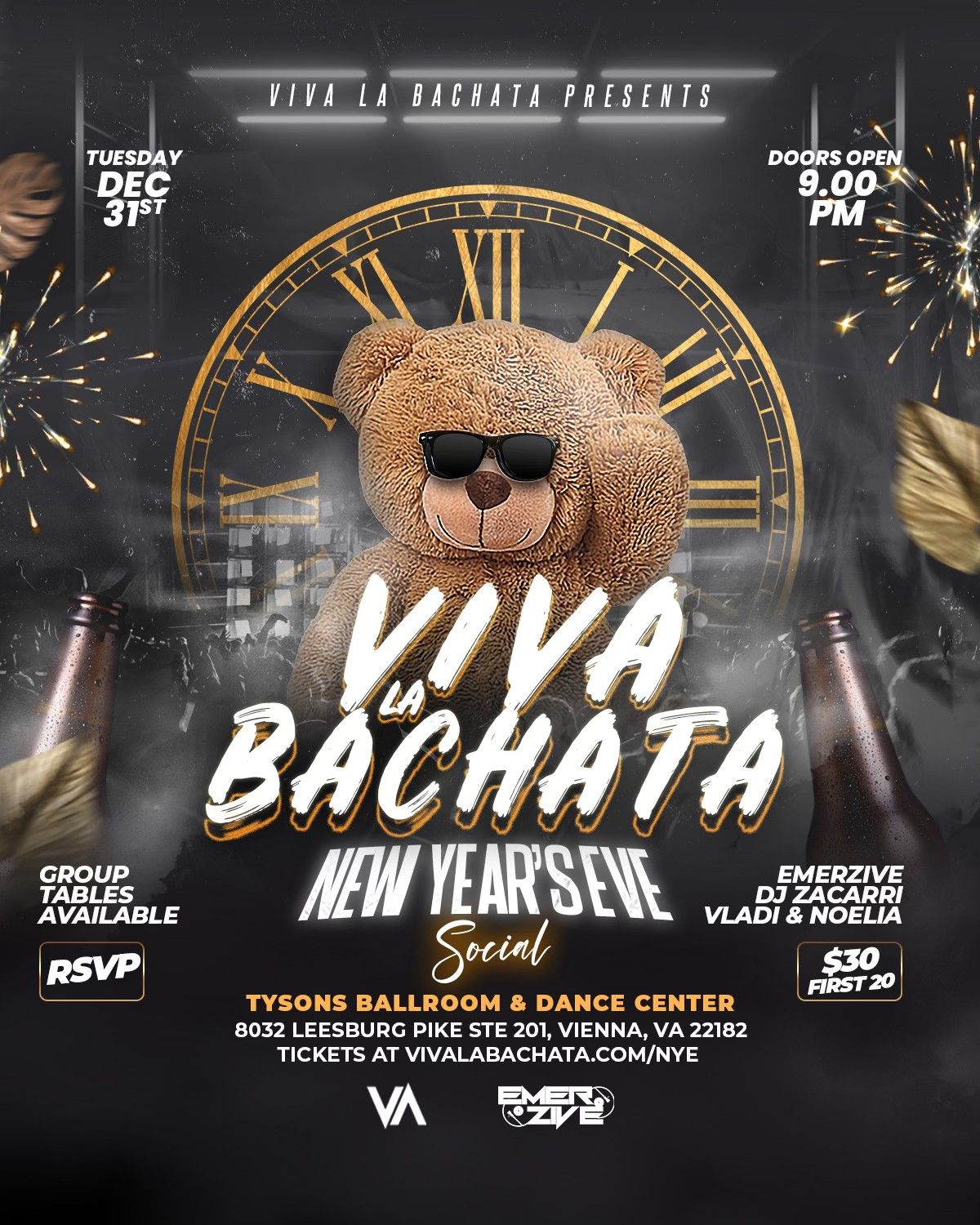  \ud83c\udf87Viva La Bachata Social - NYE Social\ud83c\udf86