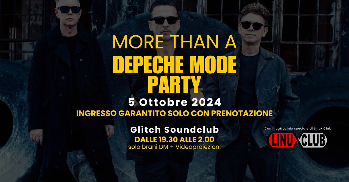 More Than a Depeche Mode Party