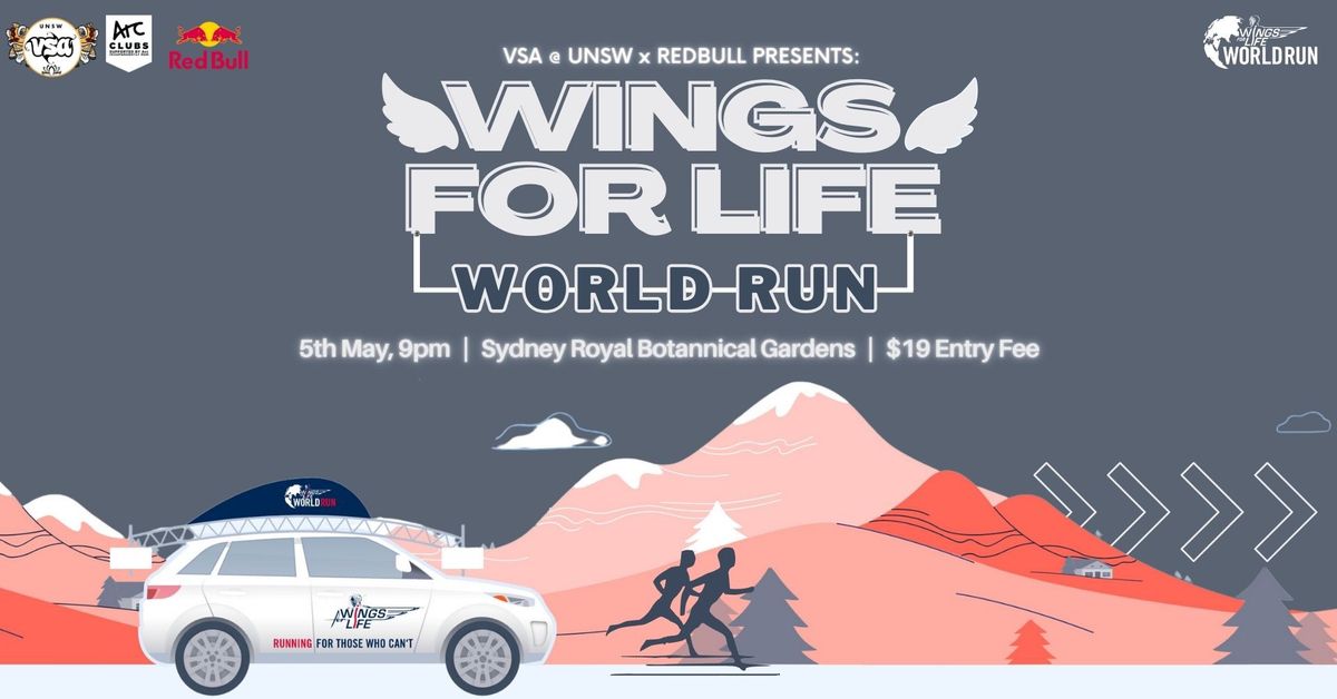 VSA @ UNSW PRESENTS: Wings for Life World Run