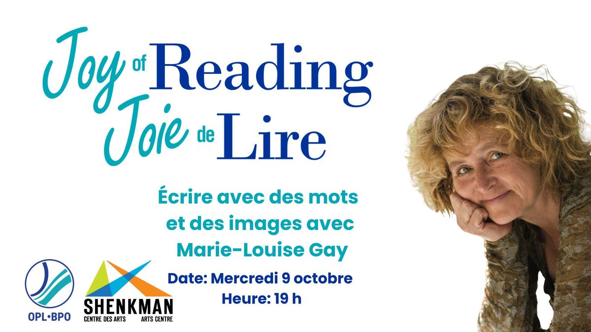 Free adult writing workshop with Marie-Louise Guay 