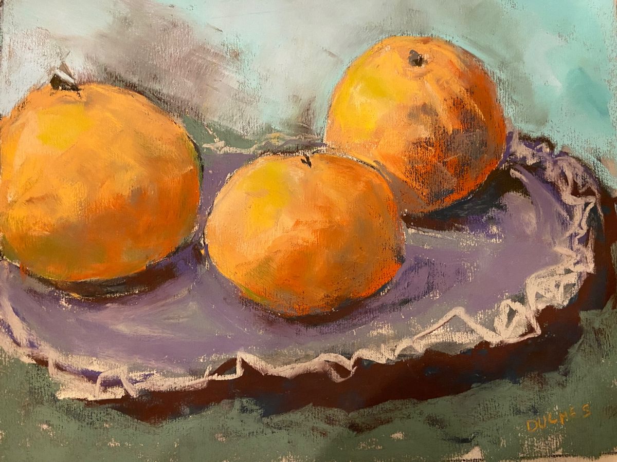 Pastels:  Beginnings with The Still Life with Audrey Dulmes