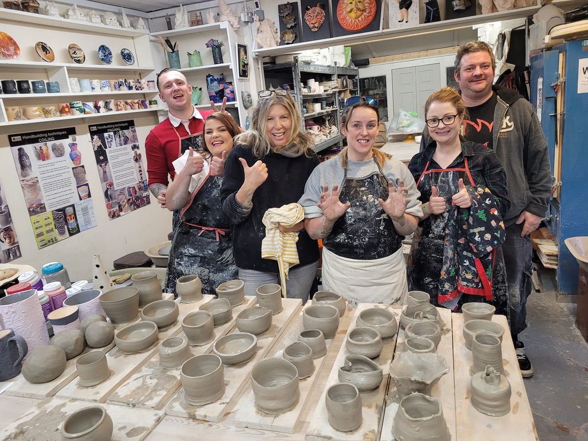 Pot Throwing Experience using a potters wheel