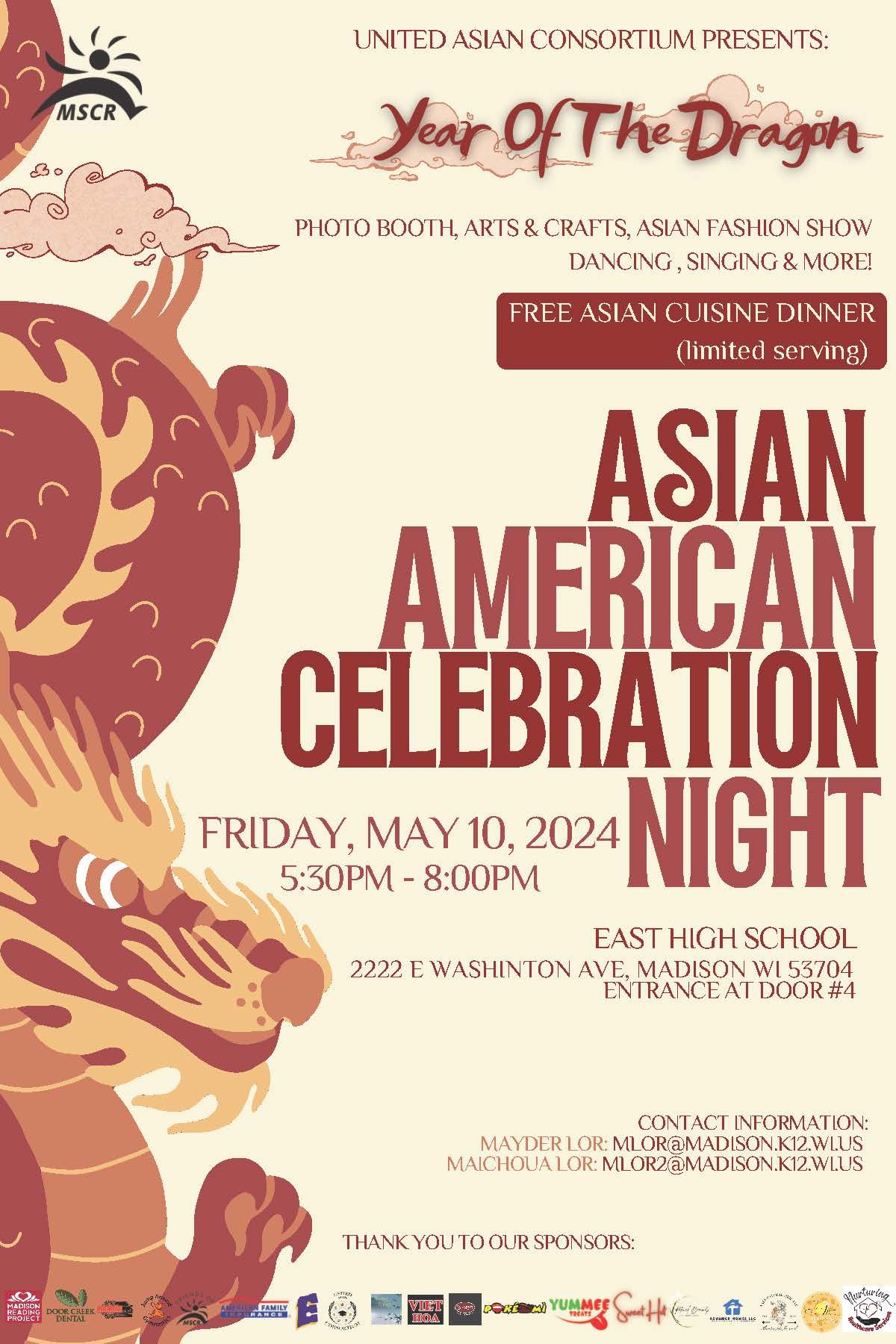 Asian American Celebration Night