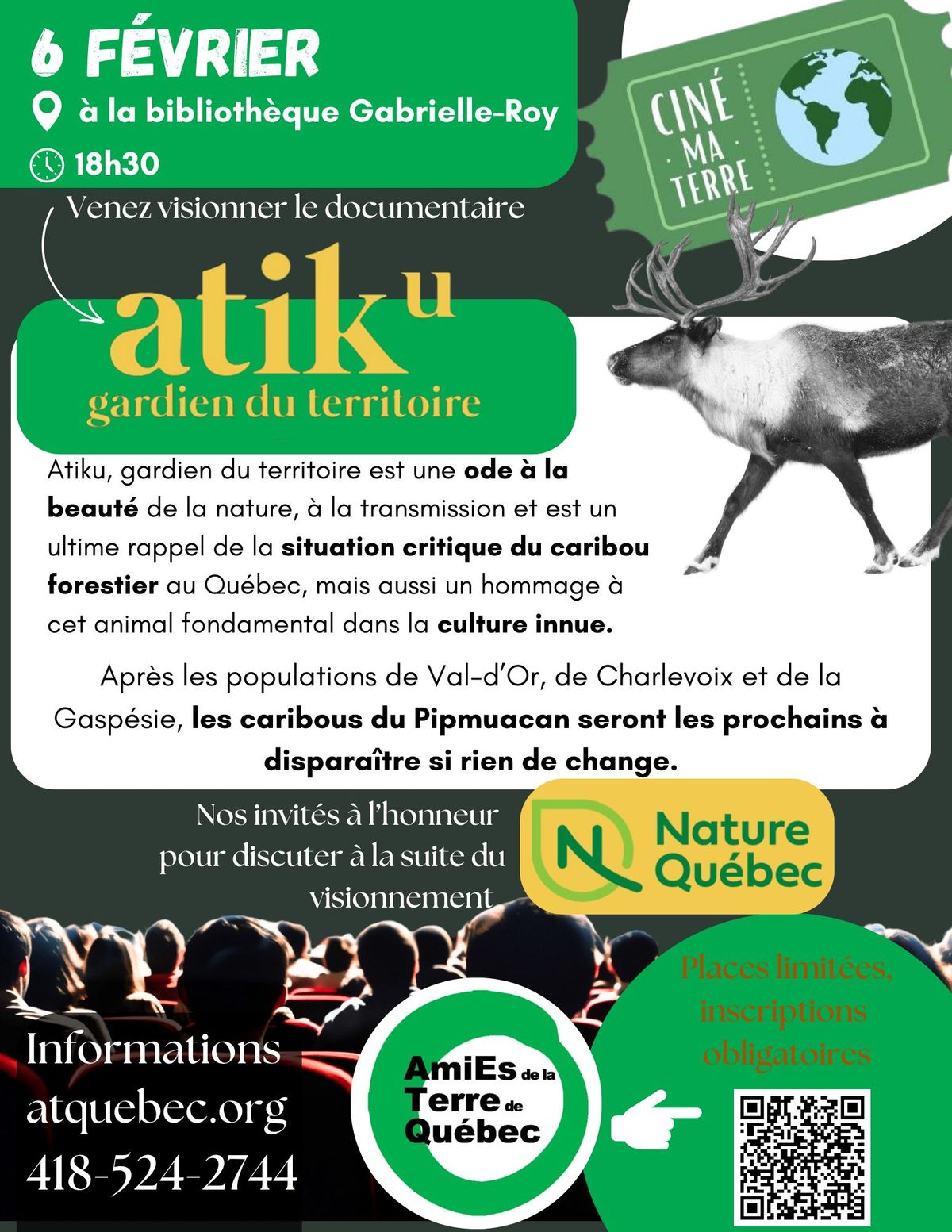 Visionnement Atiku, gardien du territoire