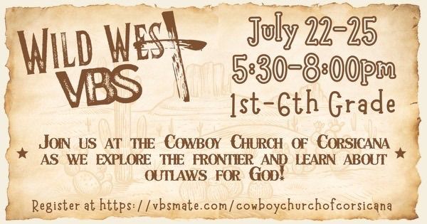 Wild West Vacation Bible School