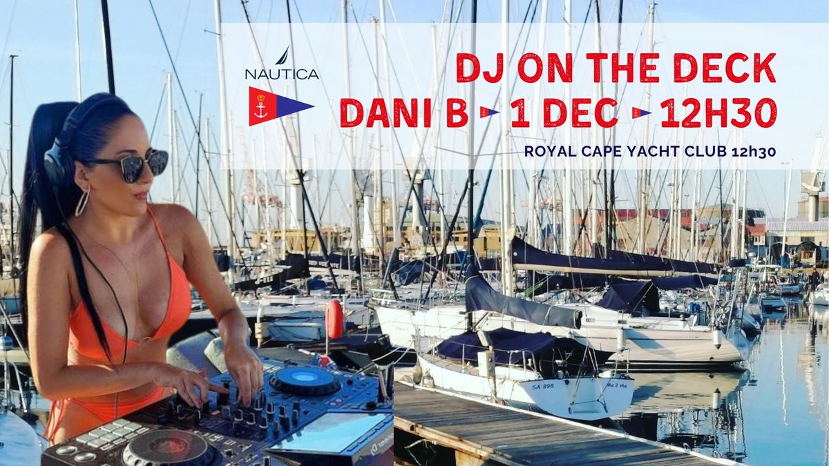 DJ Dani B on the deck